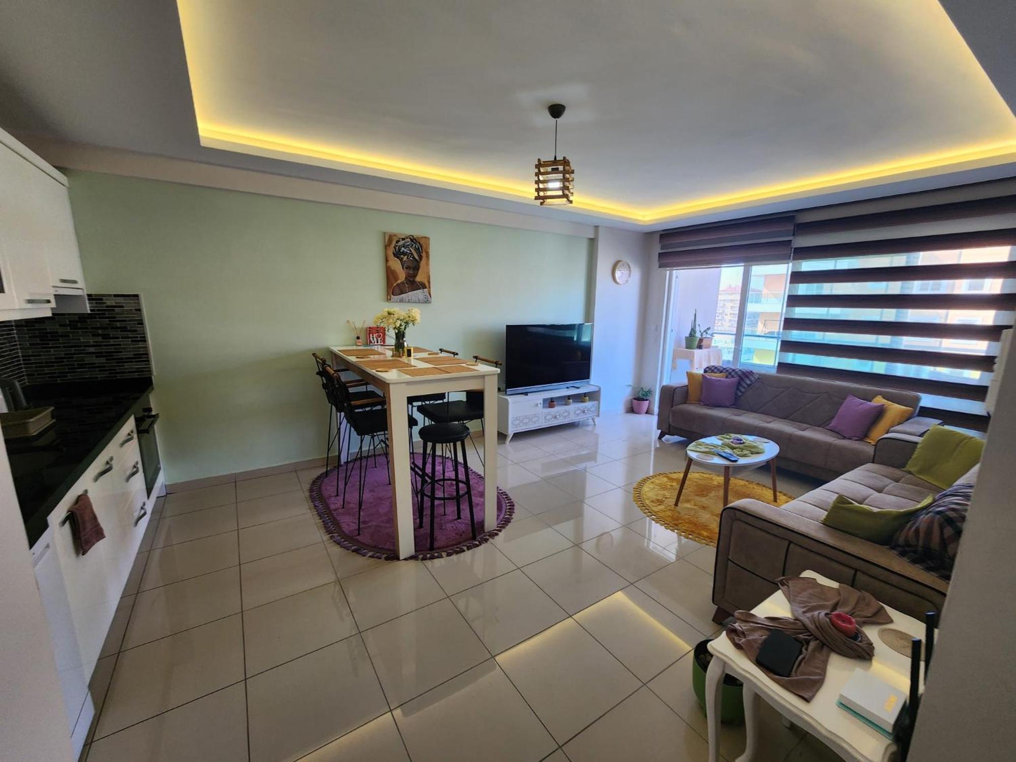 Apartmán Cozy Sea View Next To The Beach, In The Mid Of The Market, Saturday Bazar, Restaurants & Bars Etc, Alanya Mahmutlar! Exteriér fotografie